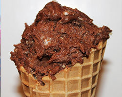 Smores Cookie Dough Cone